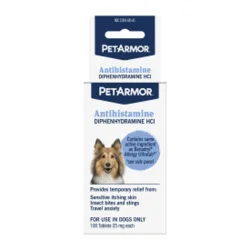 PetArmor Antihistamine Tabs Dog 100CT