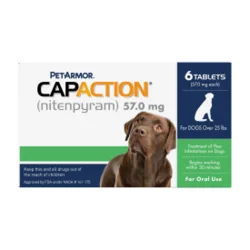 PETARMOR CAPACTION Fast-Acting Oral Flea Treatment for Medium and Large Dogs