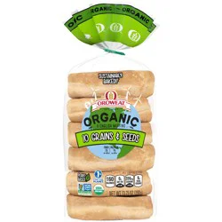 Oroweat Organic 10 Grains and Seeds English Muffins 6 Ct 13.75