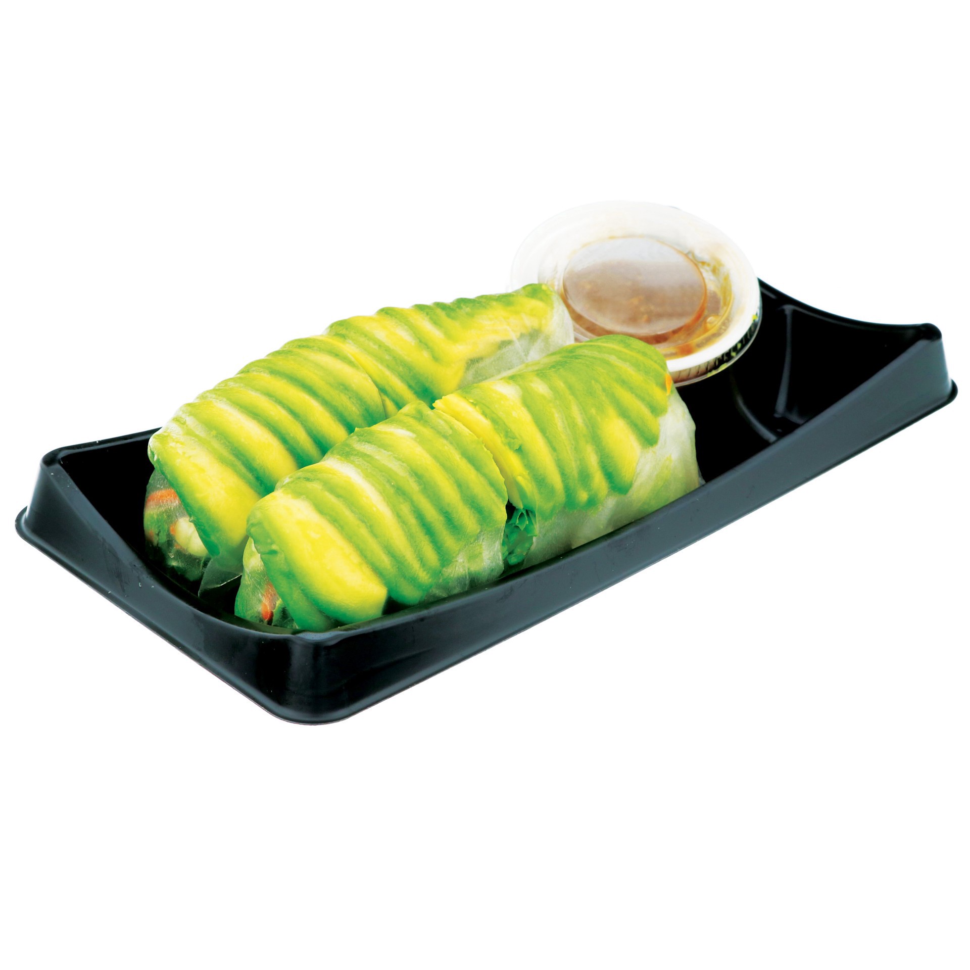 slide 1 of 1, H-E-B Sushiya Avocado Spring Roll, 8.8 oz