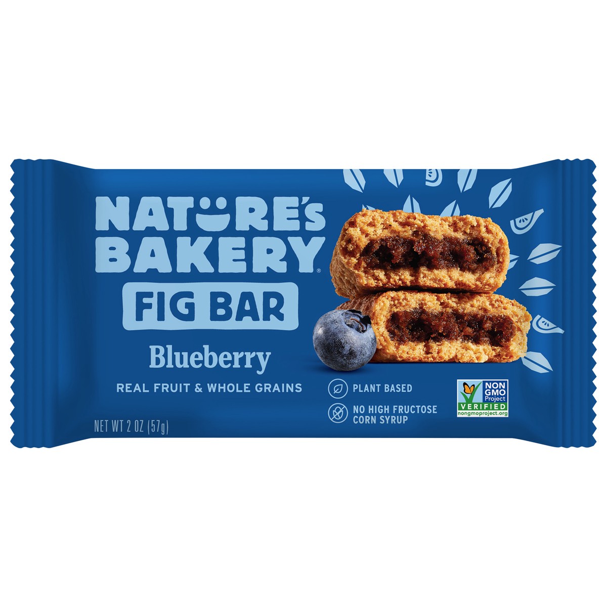 slide 1 of 9, Nature's Bakery Blueberry Whole Wheat Fig Bar, Snack Bar, 1 Each, 2 oz