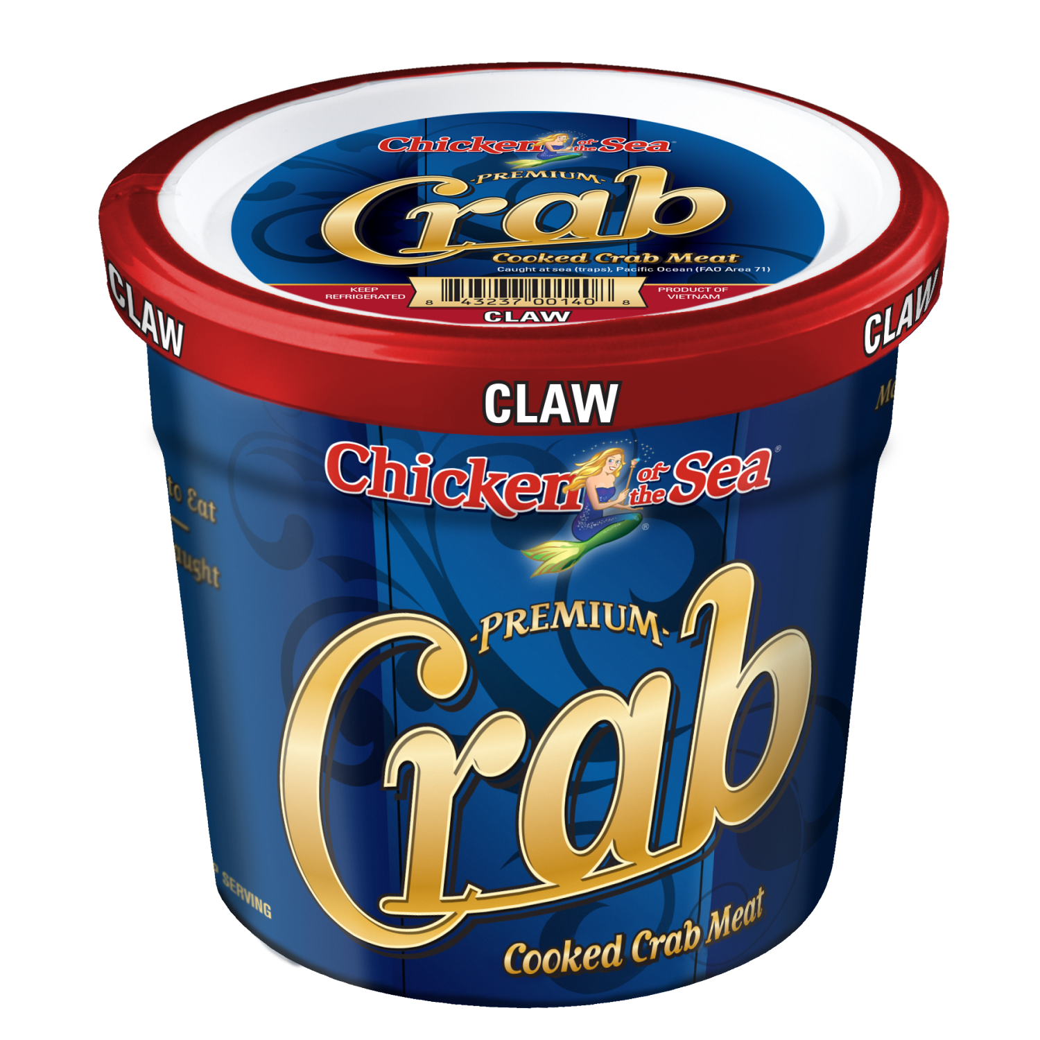 slide 1 of 2, Chicken Of The Sea Crab Claw, 8oz, per lb