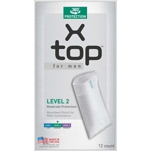 slide 1 of 1, X-Top For Men Lvl 2 Moderate, 1 ct