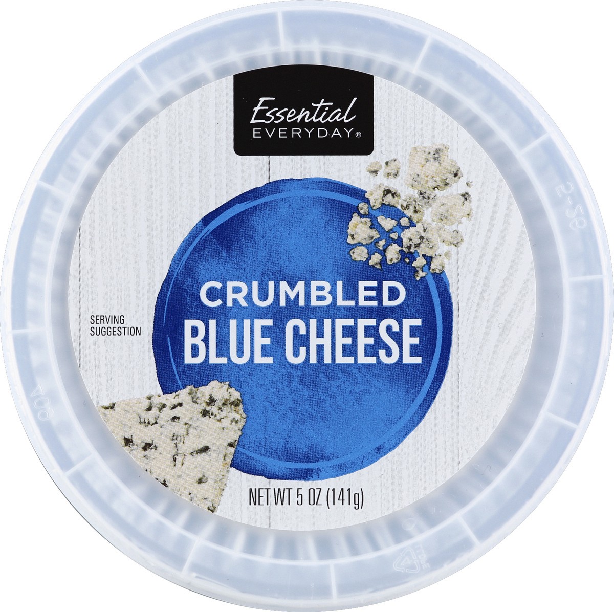 slide 2 of 6, Essential Everyday Blue Cheese, Crumbled, 5 Ounce, 5 oz