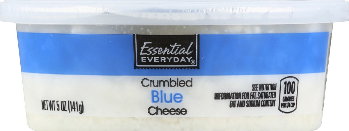slide 4 of 6, Essential Everyday Blue Cheese, Crumbled, 5 Ounce, 5 oz