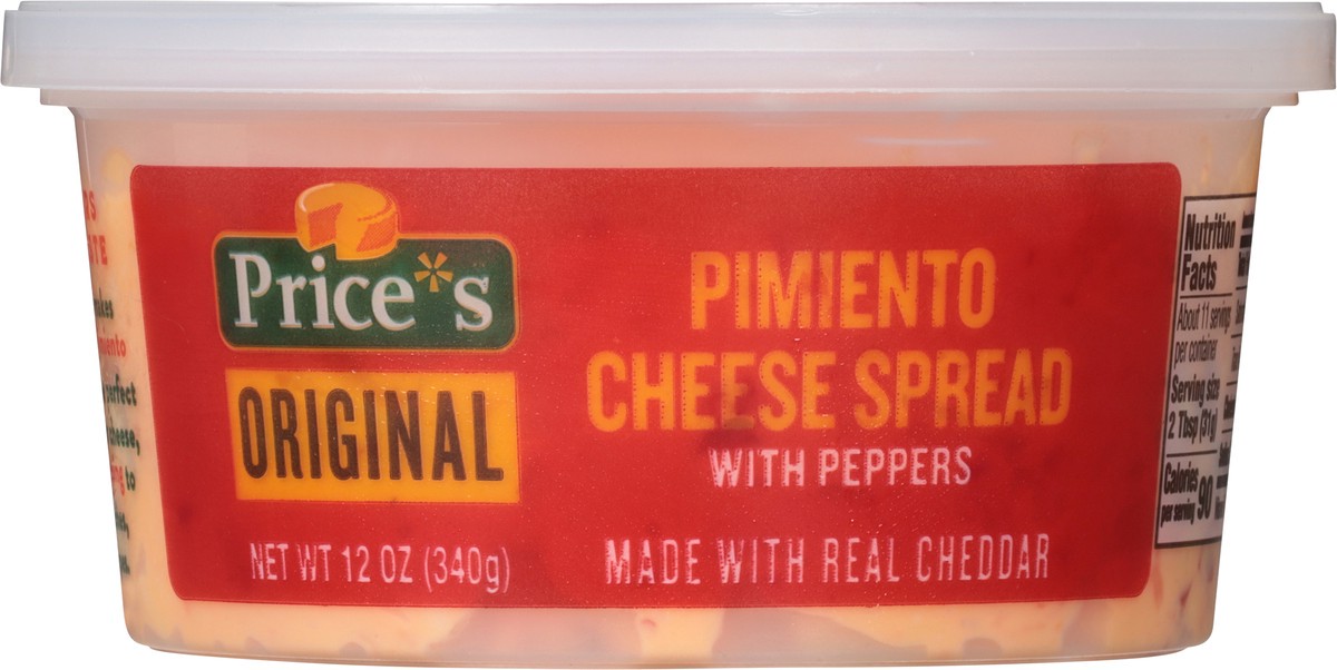 slide 6 of 9, Price's Original Pimento Cheese Spread - 12oz, 12 oz