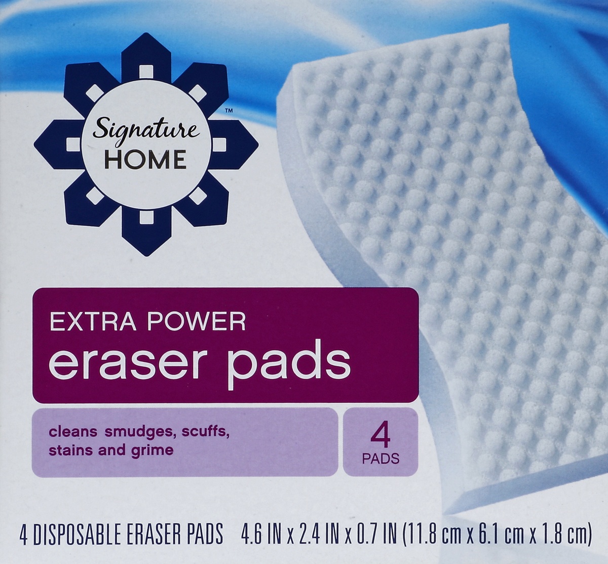 slide 2 of 4, Signature Eraser Pads 4 ea, 