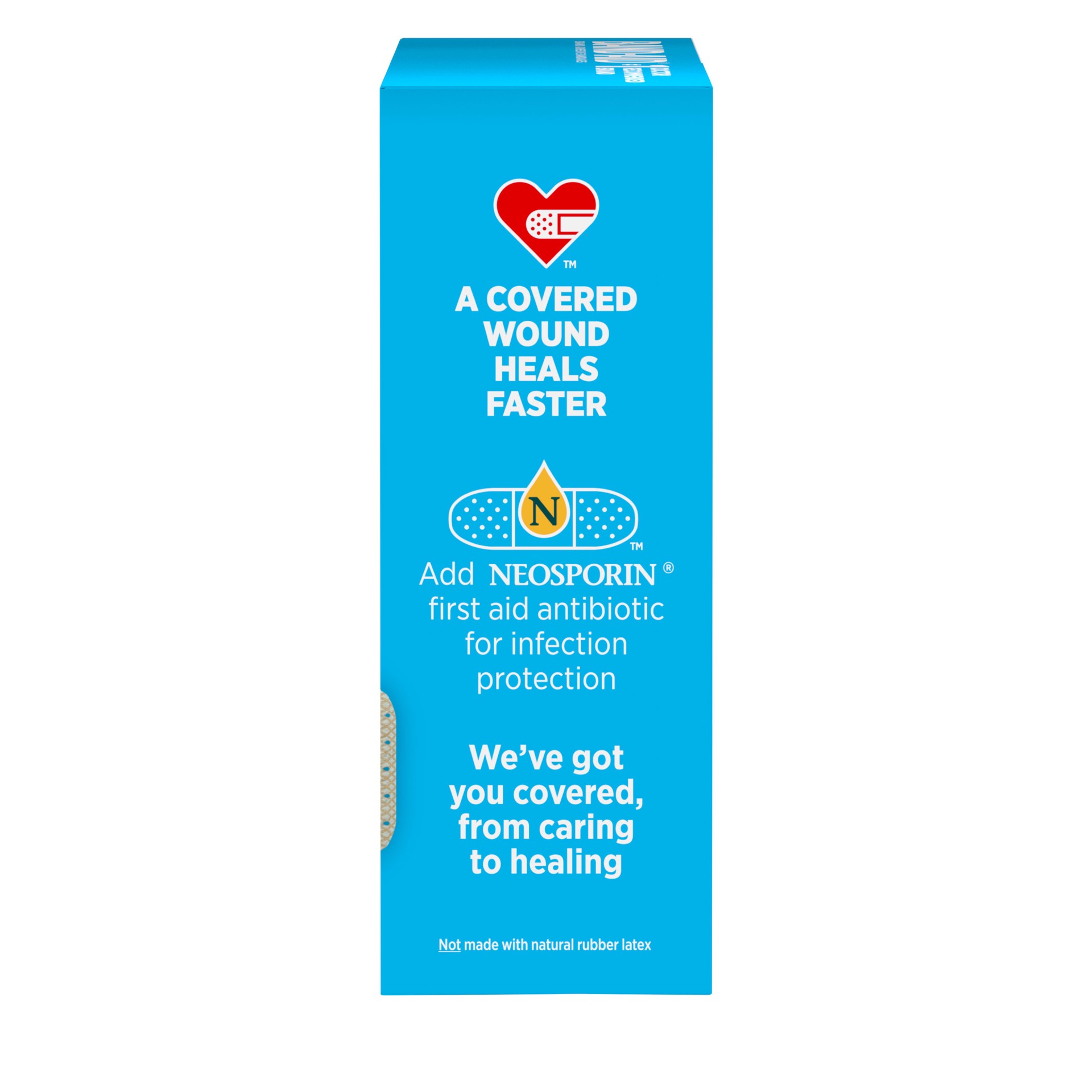 slide 2 of 6, BAND-AID Brand Square Sheer Spots Adhesive Bandages, One Size, 50 ct, 20 ct