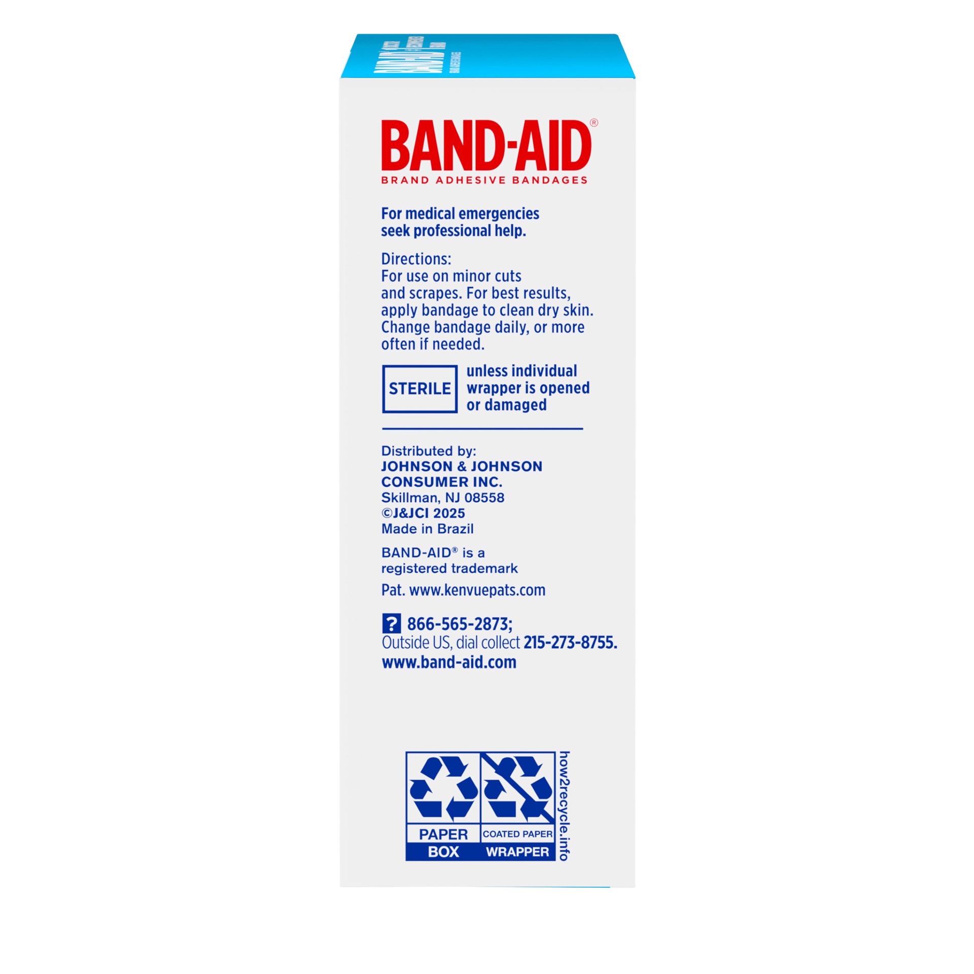 slide 3 of 6, BAND-AID Brand Square Sheer Spots Adhesive Bandages, One Size, 50 ct, 20 ct
