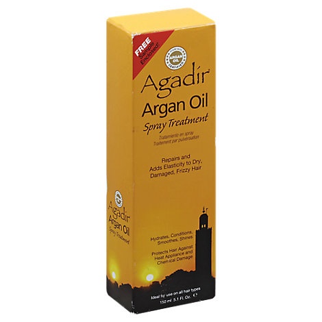 slide 1 of 1, Agadir Styling Spray Argan Oil Treatment, 5.1 fl oz