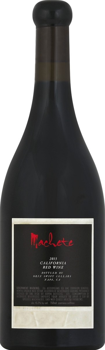 slide 3 of 4, Orin Swift Cellars Machete Red Blend Red, 750 ml