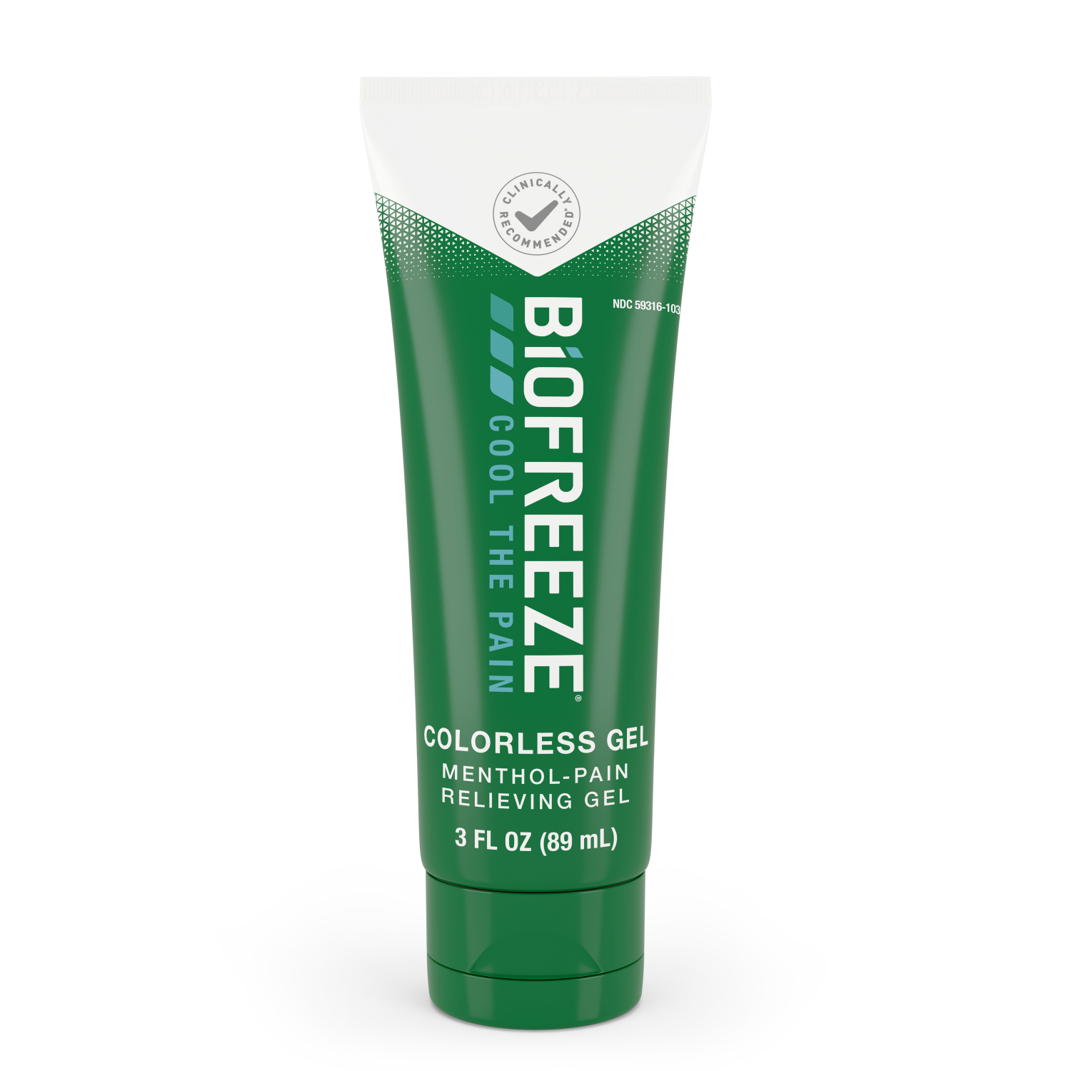 slide 1 of 2, Biofreeze Pain Relief Gel, 3 oz. Tube, Colorless, 3 fl oz