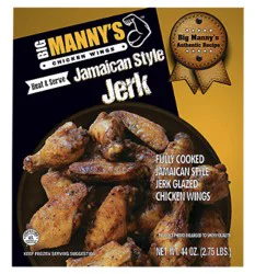 Big Manny Cooked Jerk Glazed Wings - 44 Oz