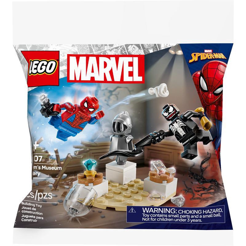 slide 2 of 5, LEGO Marvel Venom's Museum Robbery Building Set 30707, 1 ct