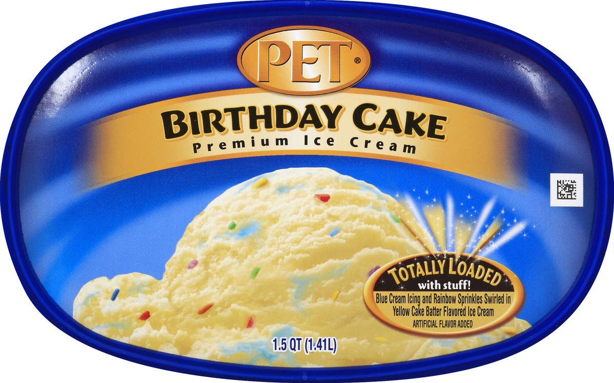 slide 6 of 6, PET Dairy Ice Cream 1.5 qt, 1.5 qt