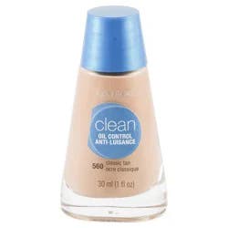 Covergirl Clean Liquid Makeup, Oil Control, Classic Tan 560