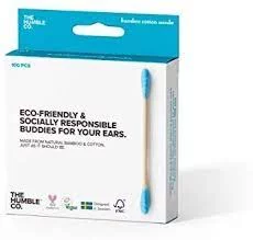 The Humble Co. Bamboo Cotton Swabs Blue