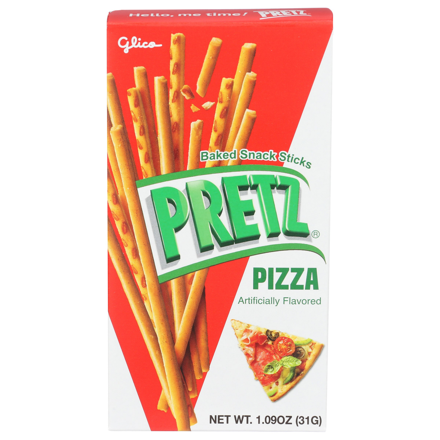 slide 1 of 2, Pretz Pizza Baked Snack Sticks 1.09 oz, 1.09 oz