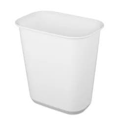 Sterilite Waste Basket 8 Gallon White #1052