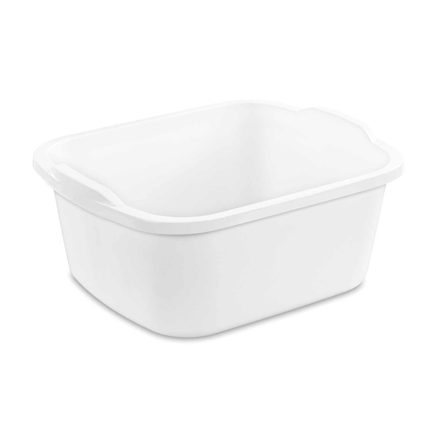 slide 1 of 1, Sterilite 18 Quarts White Sink Set 1 ea, 1 ct