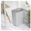 slide 14 of 17, Sterilite Weave Wastebasket Cement, 1 ct