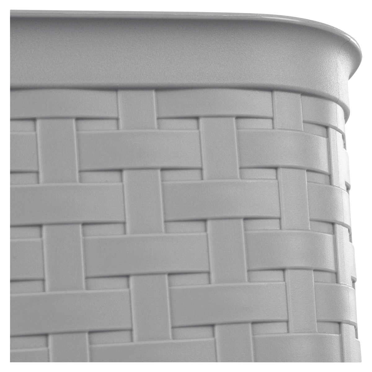 slide 9 of 17, Sterilite Weave Wastebasket Cement, 1 ct