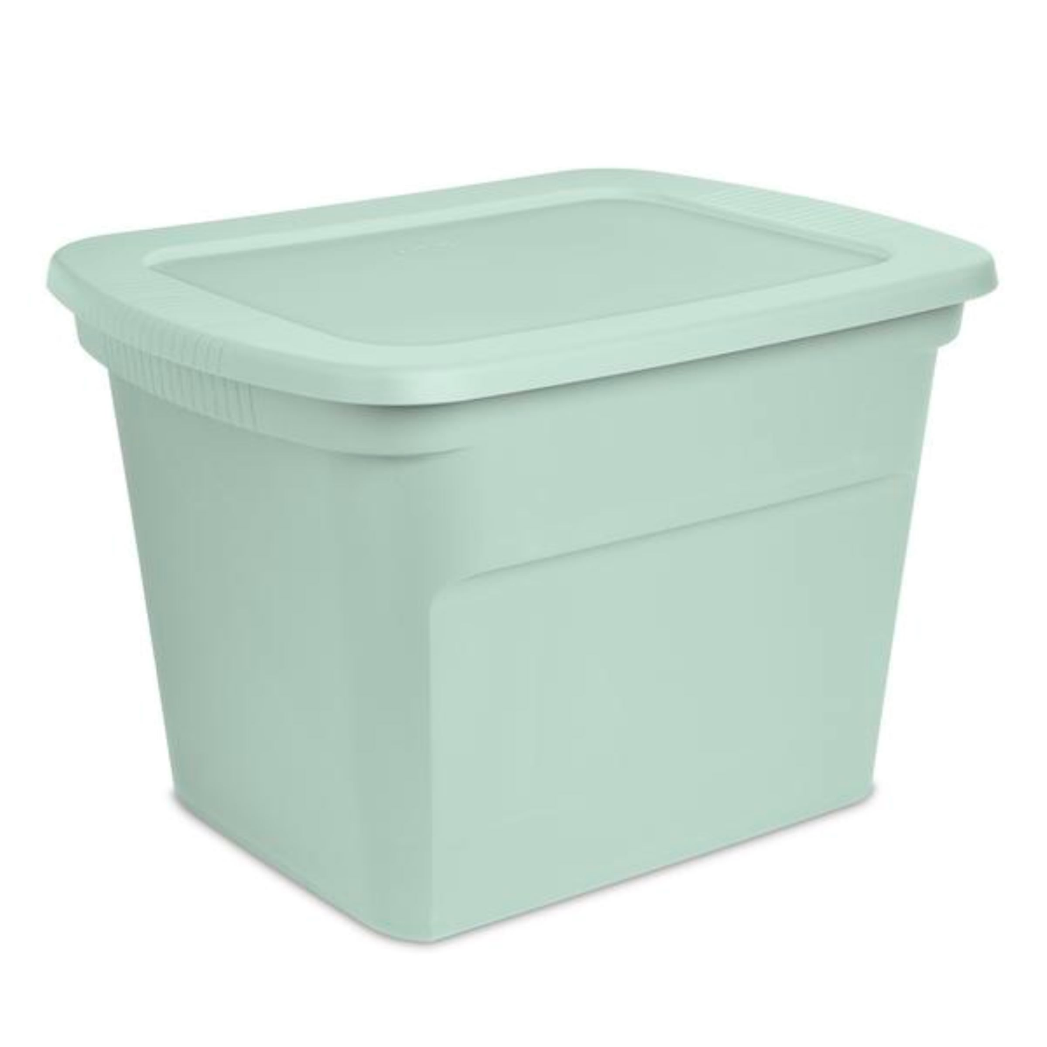 slide 1 of 2, STERILITE 18 GAL TOTE-MINDFUL MINT, 18 gal