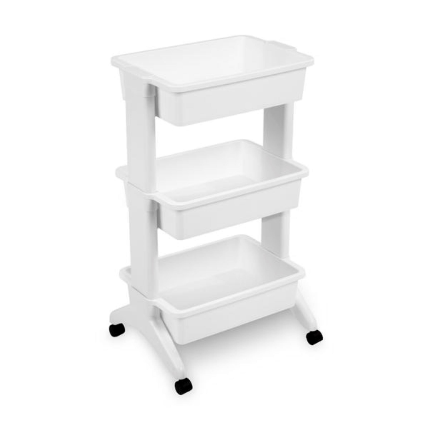 slide 1 of 3, Sterilite 3-Tier Utility Cart, 1 ct