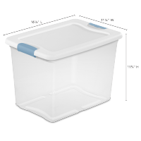 slide 15 of 17, Sterilite Latching Box 1 ea, 1 ct