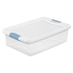 Sterilite Latching Storage Tote - Set of 6