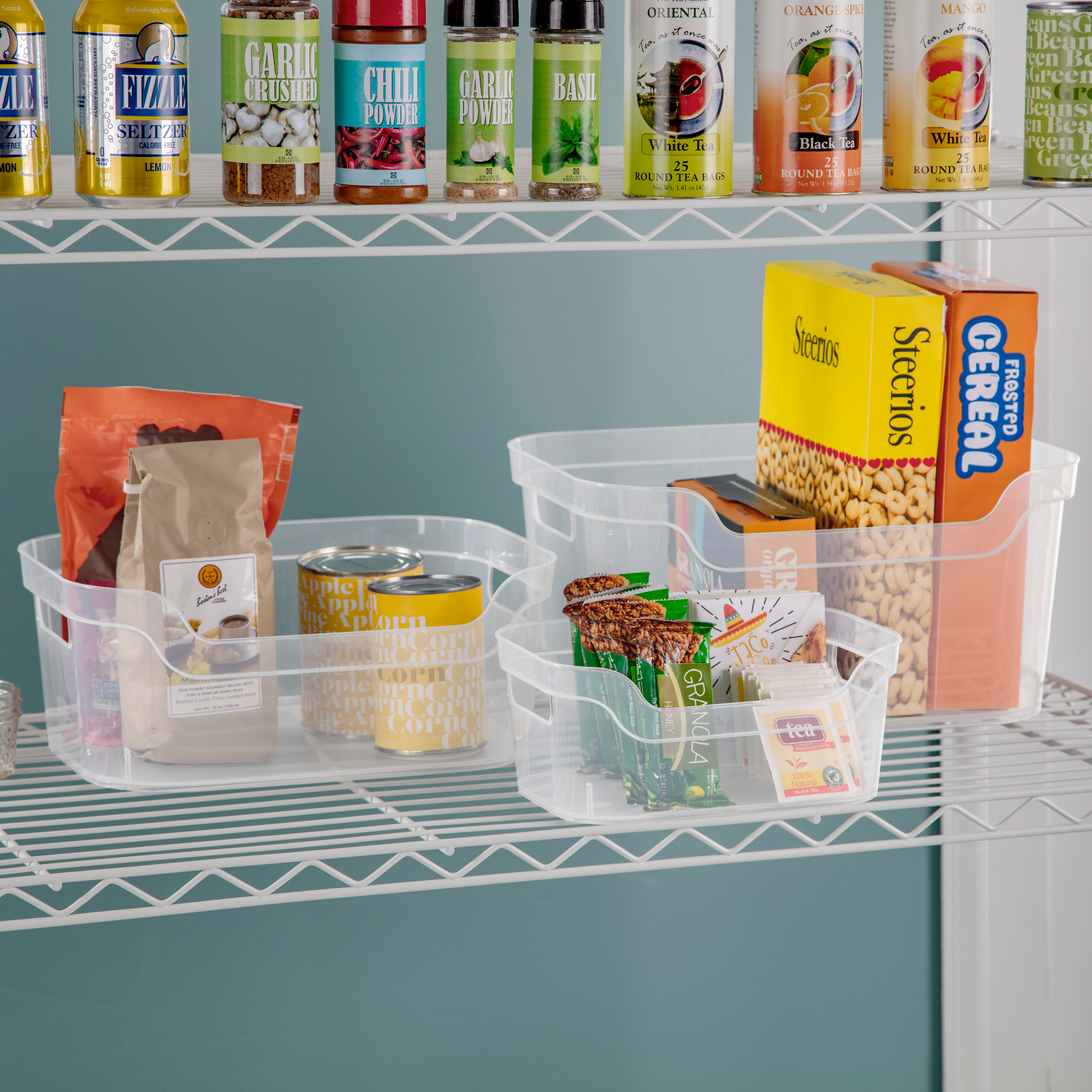 slide 3 of 5, Sterilite Medium Open Bin, 1 ct