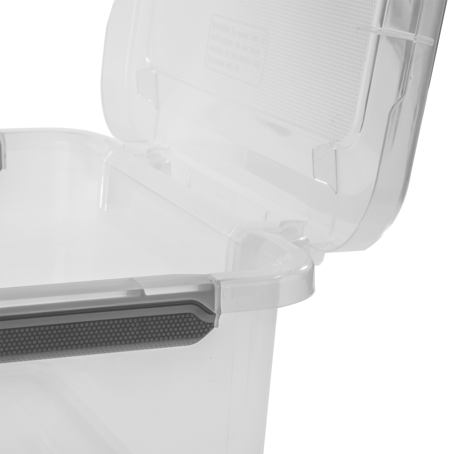 slide 4 of 4, Sterilite 60qt Hinged Lid Latch Box, 60 qt