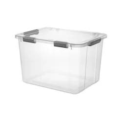 Sterilite 80 qt Hinged Lid Latch Box