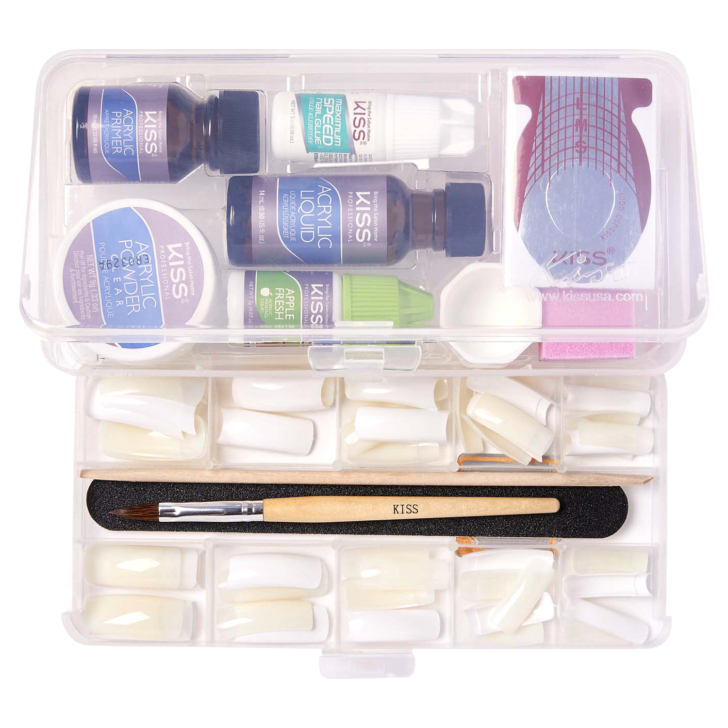 slide 2 of 2, Kiss Complete Salon Acrylic Kit 1 ea, 1 ct