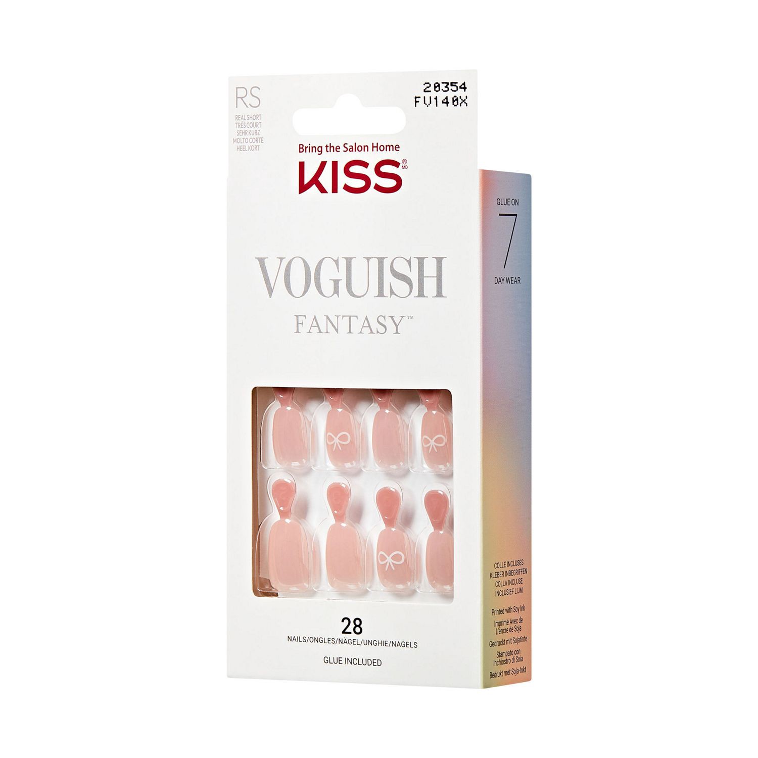 slide 3 of 4, KISS NAIL Ks Voguish Fantasy, Midnight City, 1 ct