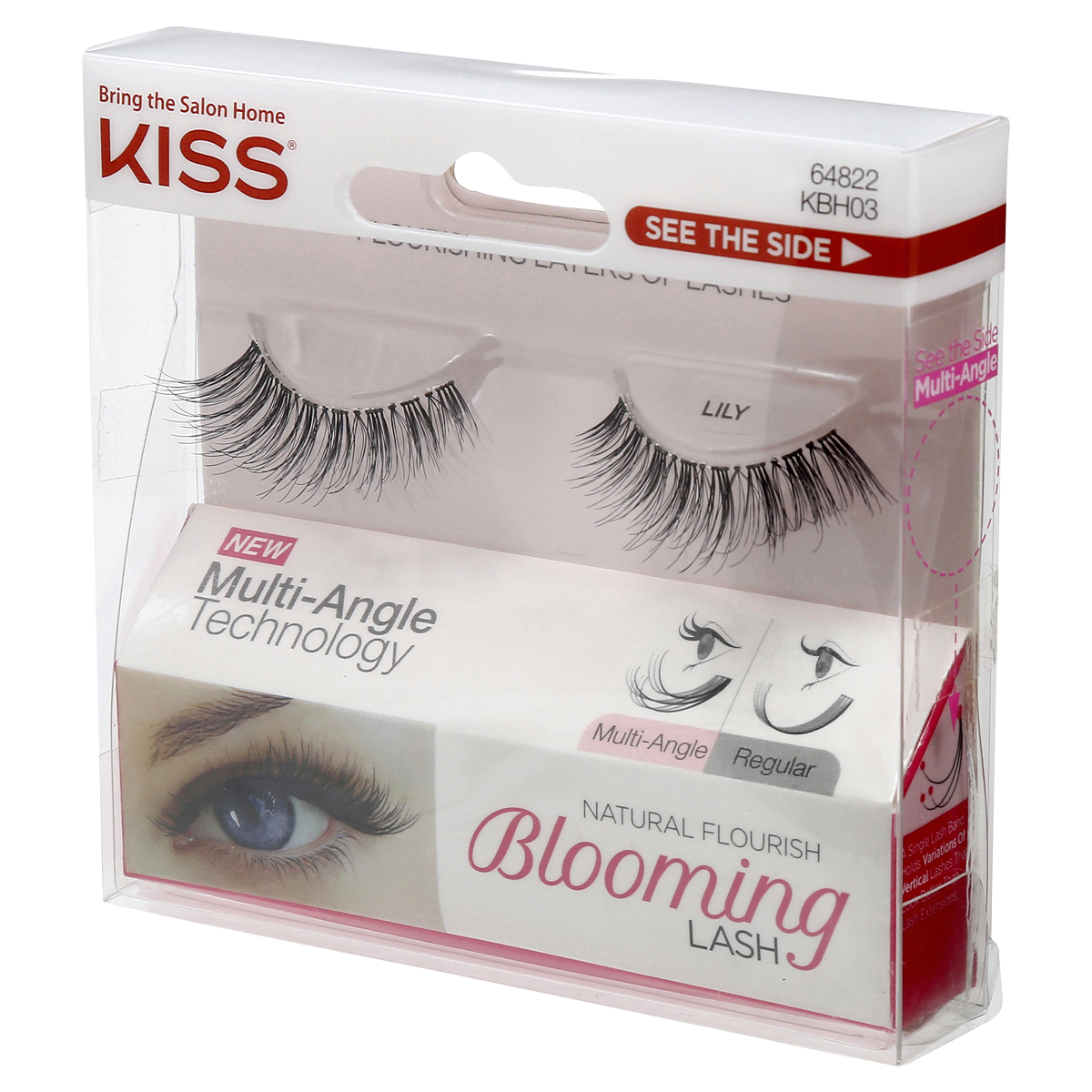 slide 2 of 6, Kiss Lily Blooming Eyelashes, 1 ct