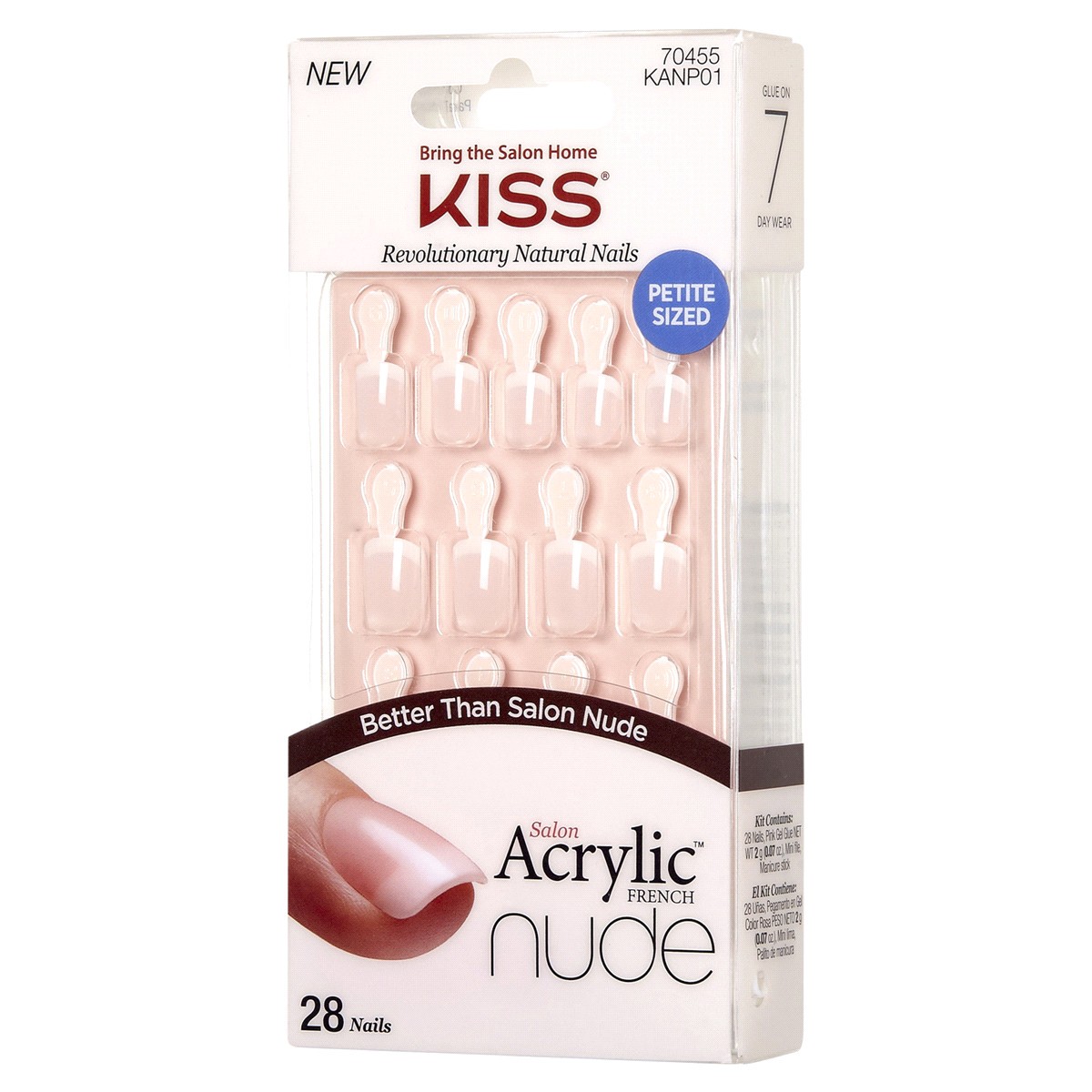 slide 3 of 3, Kiss Nude Nails - Holla Back, 1 ct