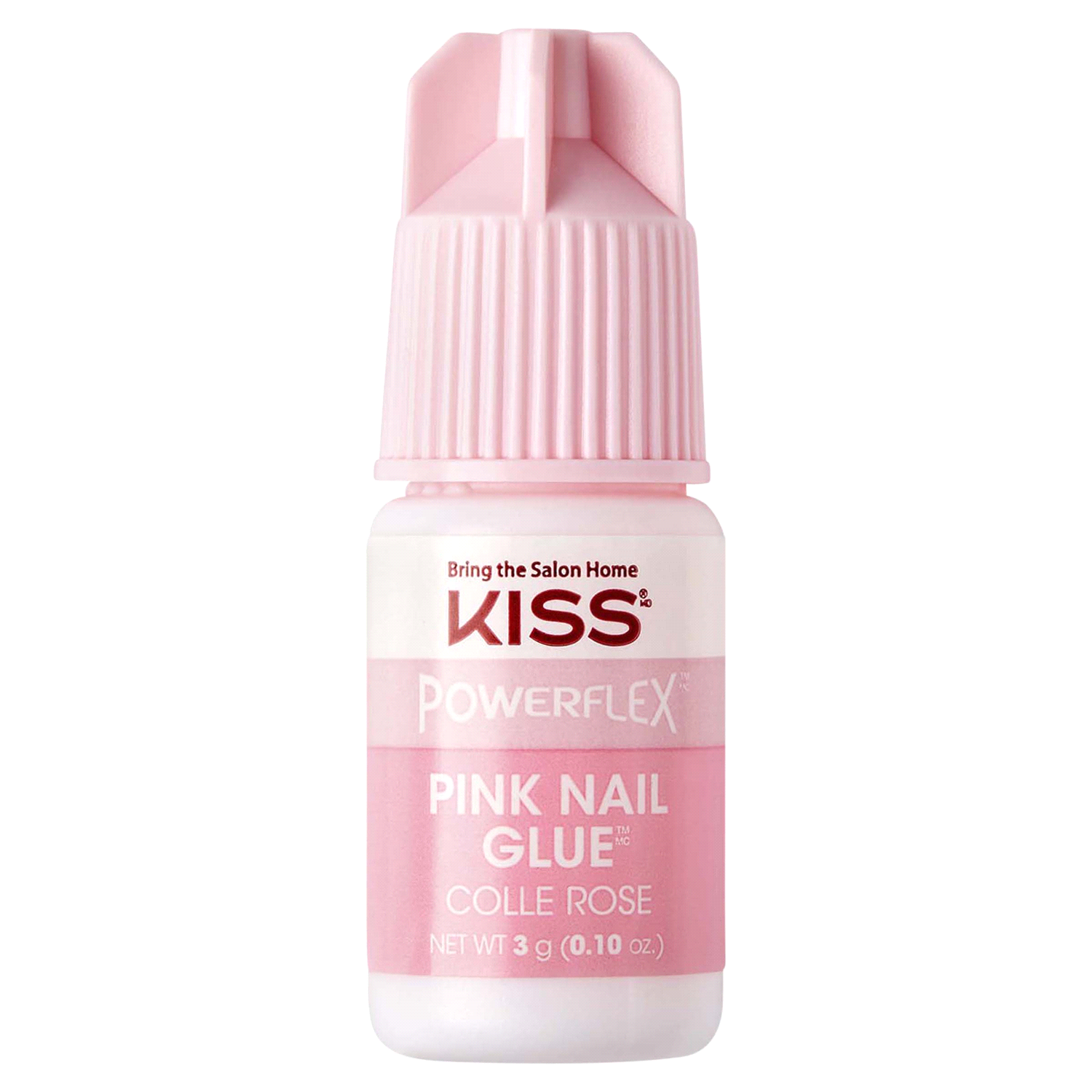 slide 4 of 4, Kiss PowerFlex Pink Nail Glue 0.10 oz, 0.1 oz