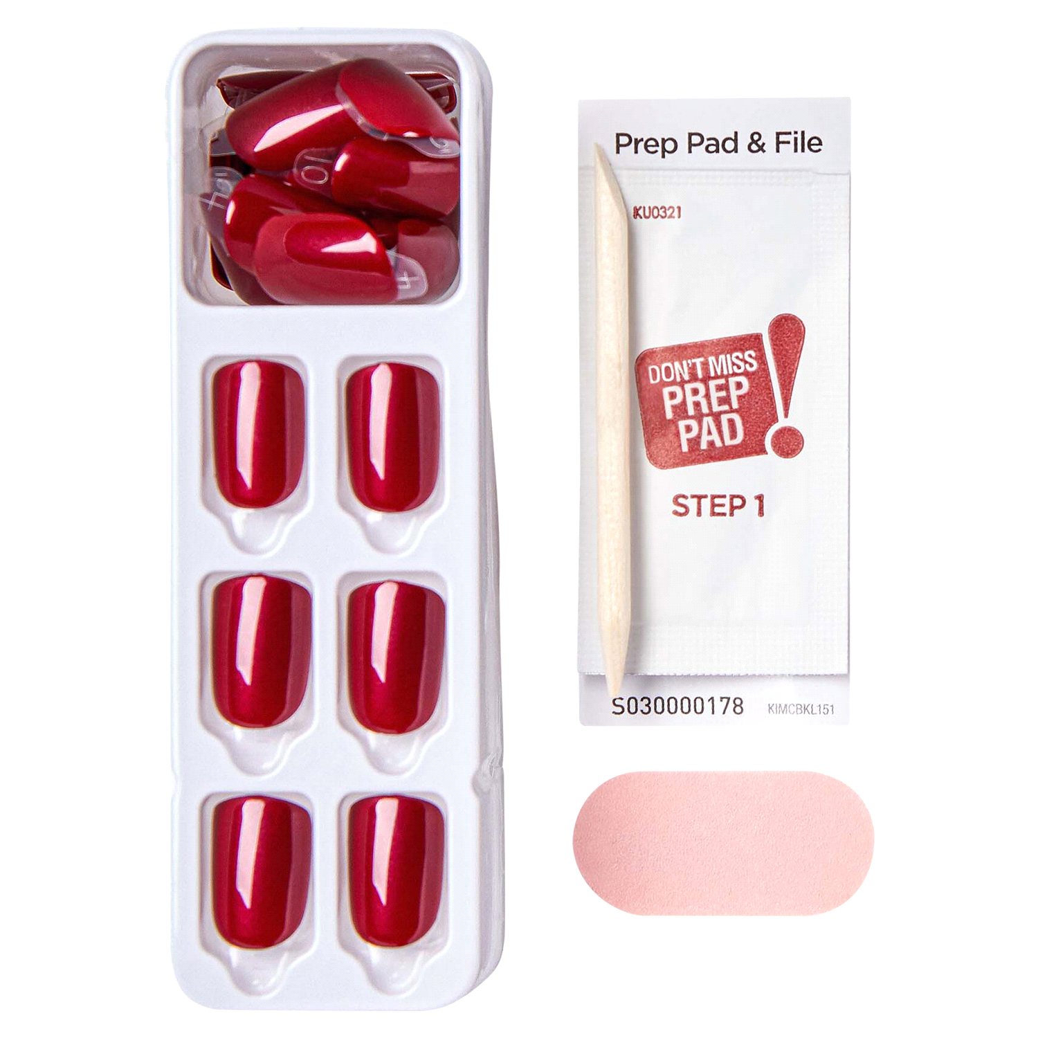 slide 2 of 2, Kiss Impress Color Imc28 Red Velvet, 1 ct