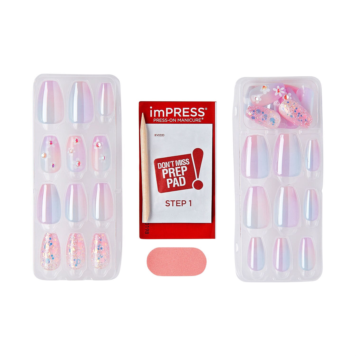 slide 2 of 4, KISS NAIL Ks Impress Premium- Portal, 1 ct