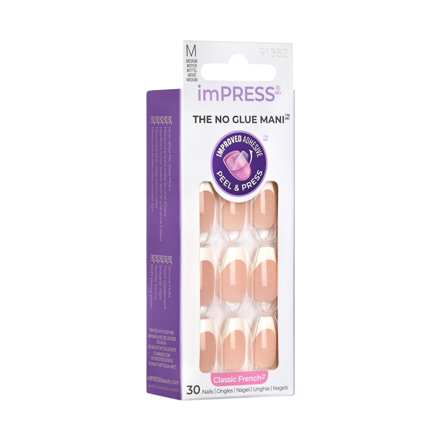 slide 2 of 2, KISS imPRESS Nails Ideal, 1 ct