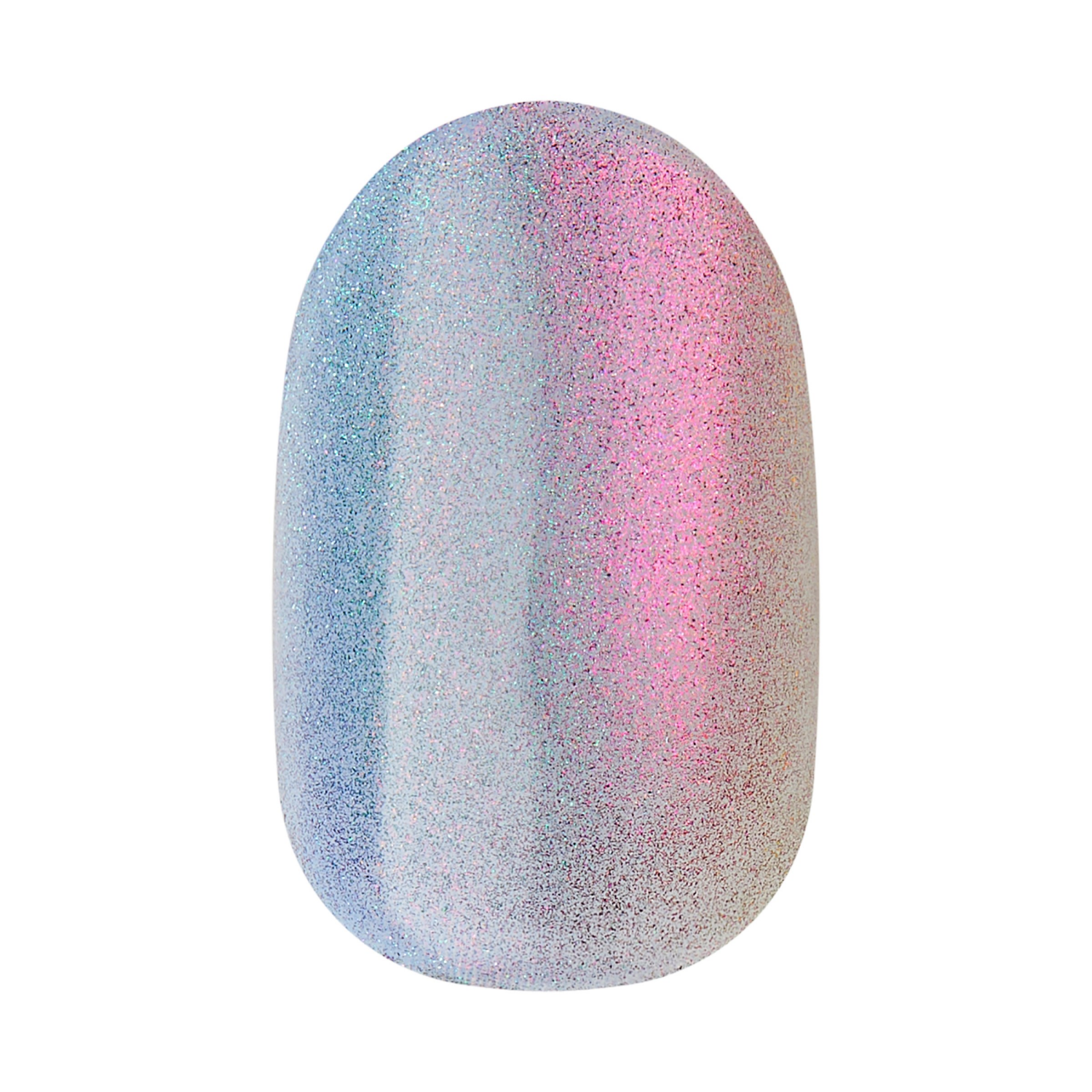 slide 3 of 4, KISS colorFX by imPRESS Press On Nails, No Glue Needed, Silver, Short, Squoval Shape, 33 Ct., 33 ct