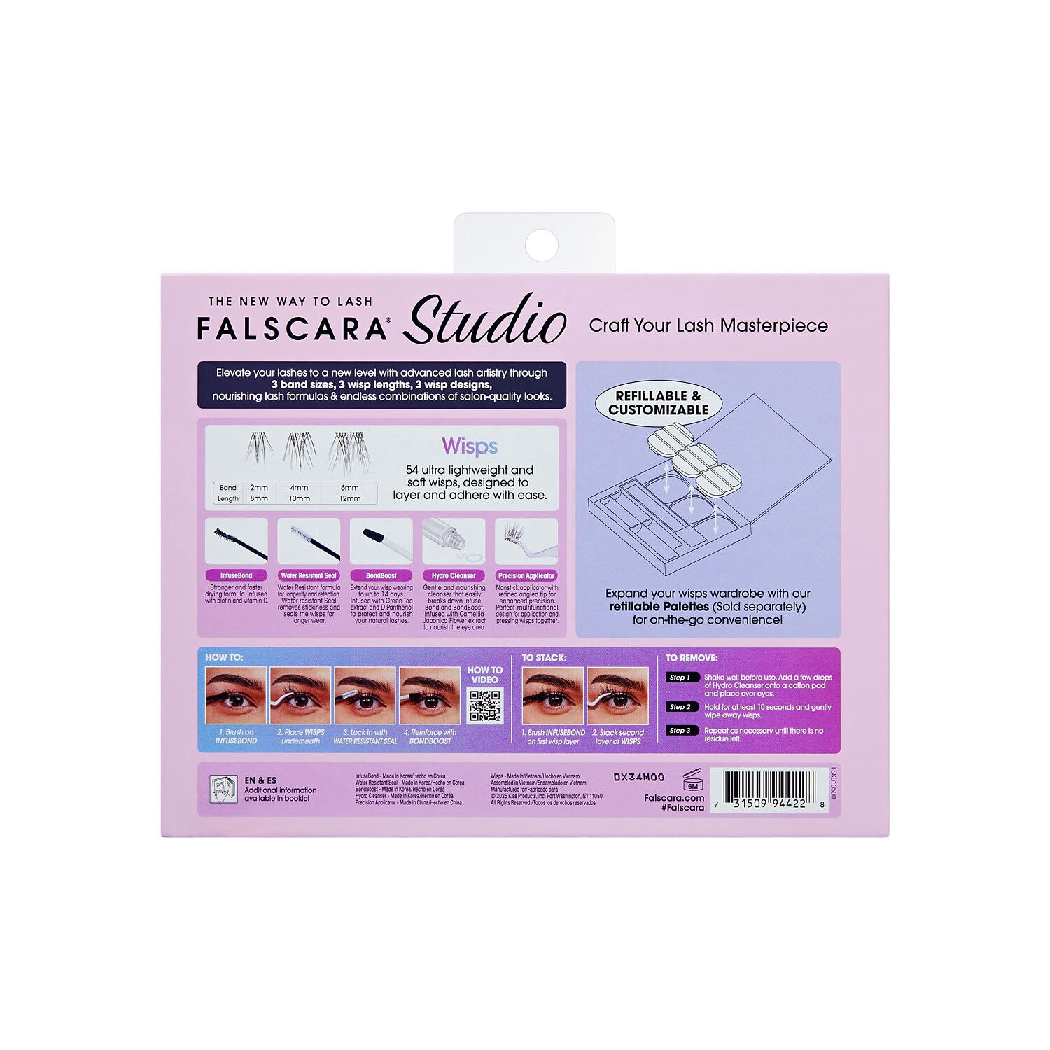 slide 3 of 5, KISS Falscara Studio Kit 01, 1 ct