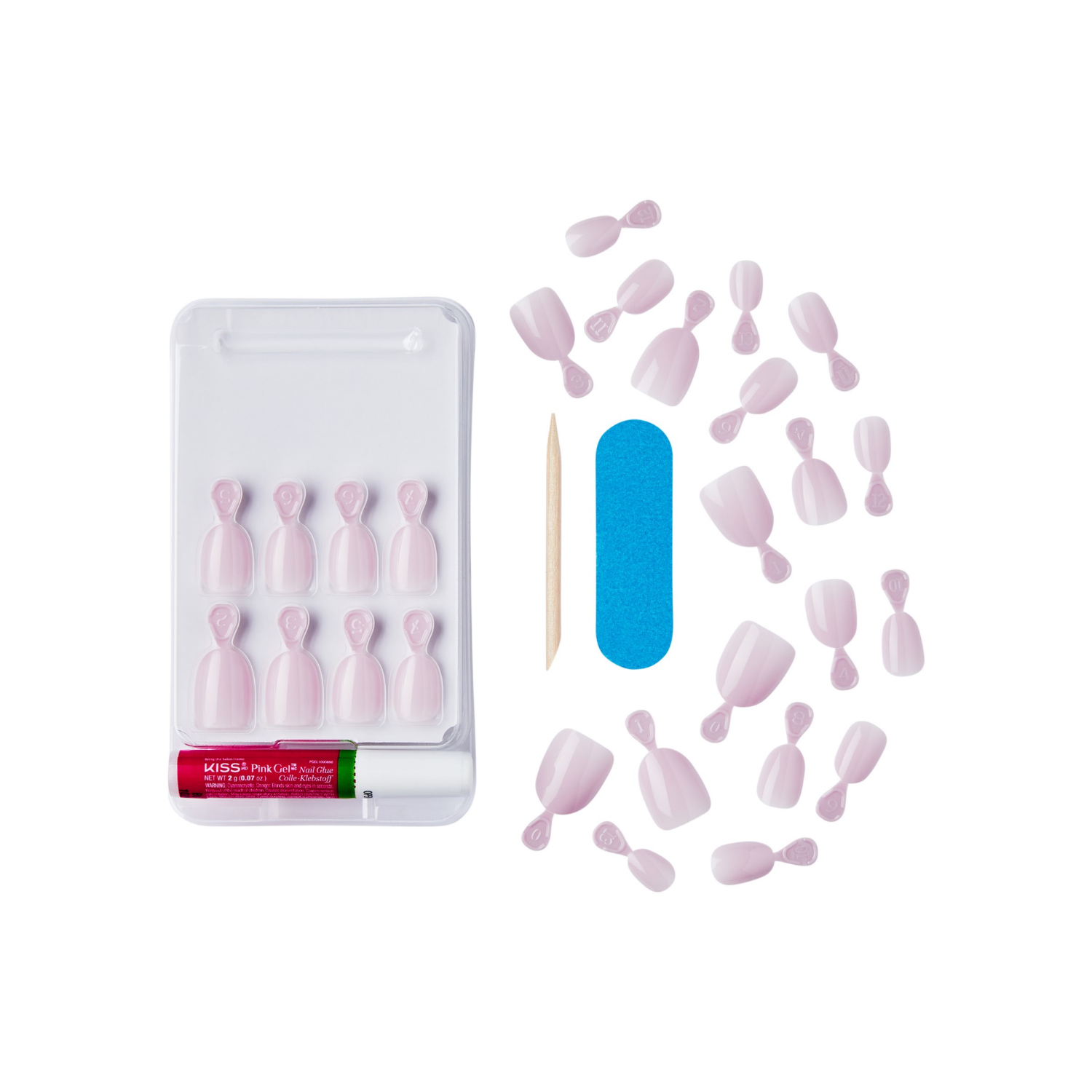 slide 4 of 6, KISS Products Fake Nails - Stay Beautiful, 1 ct