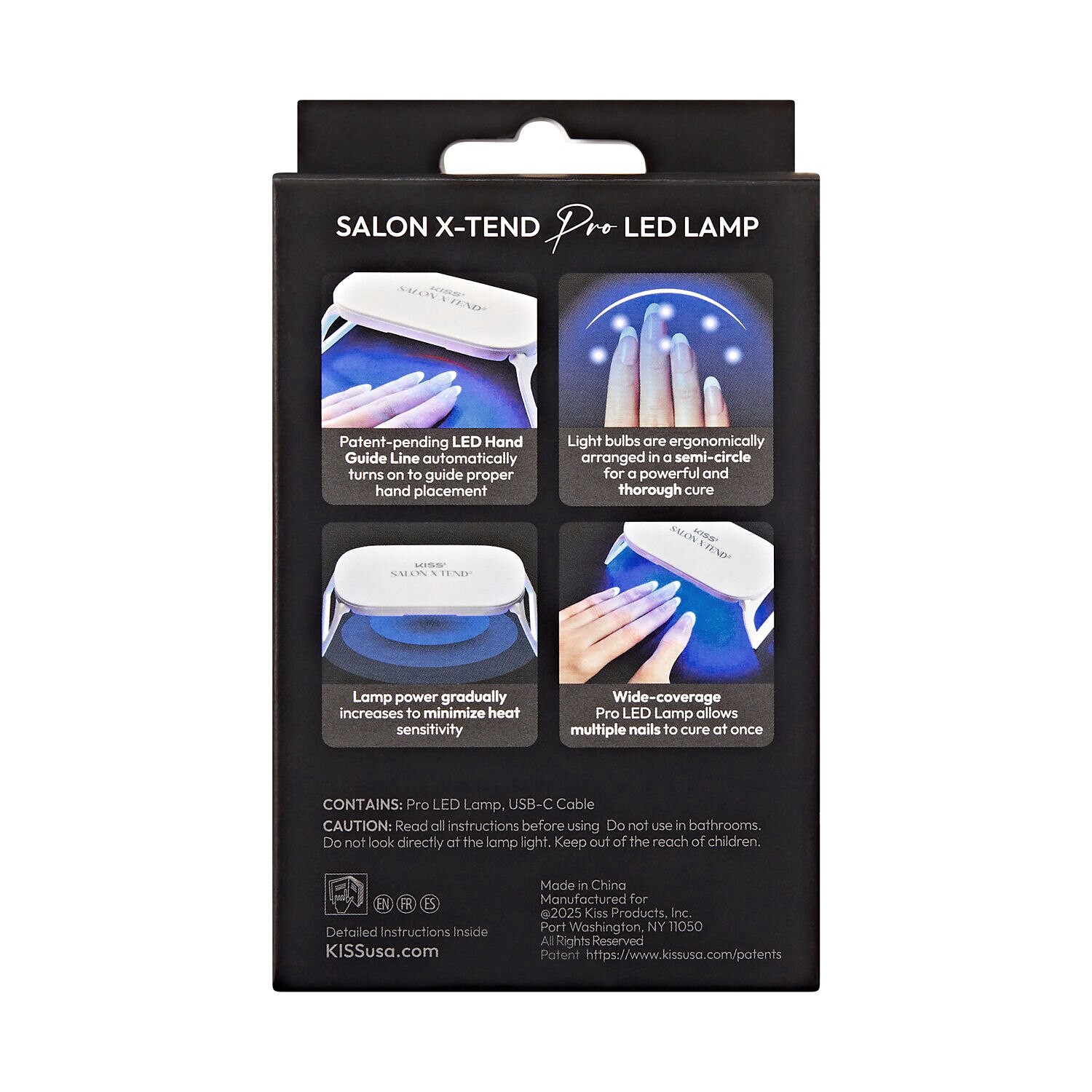 slide 3 of 3, KISS NAIL Ks Salon X-Tend Pro Led Lamp, 1 ct