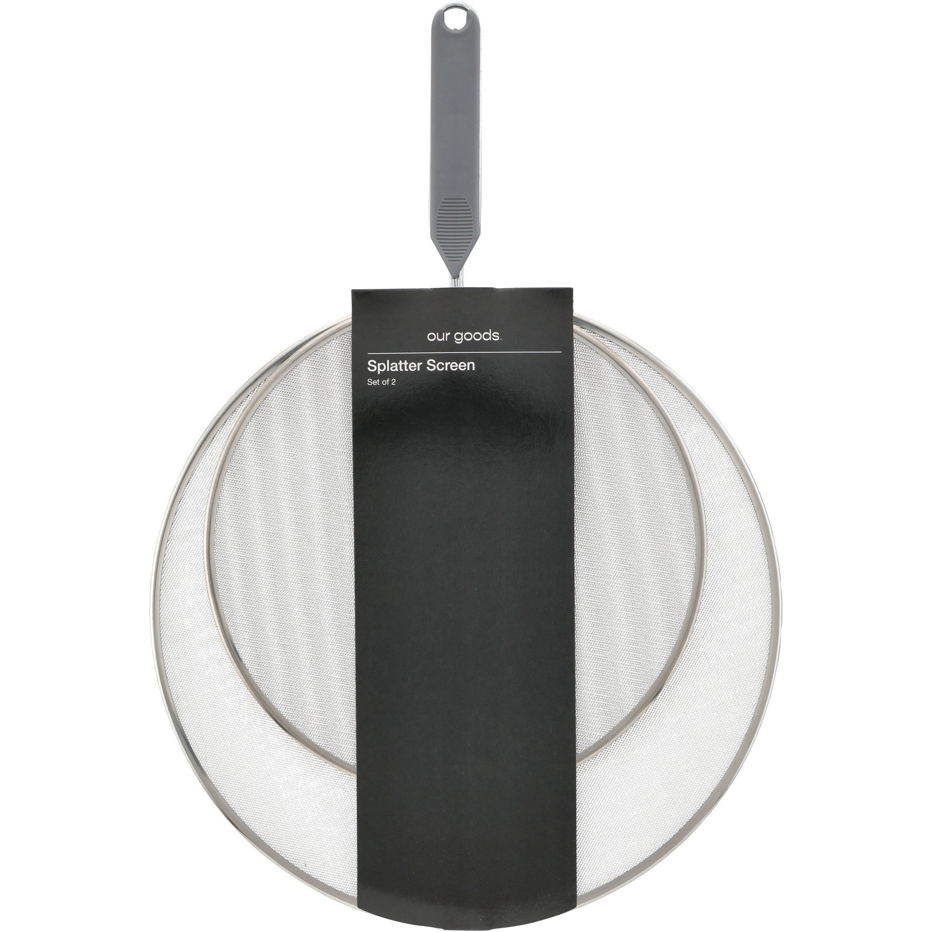 slide 1 of 1, our goods Splatter Screen, 2 ct