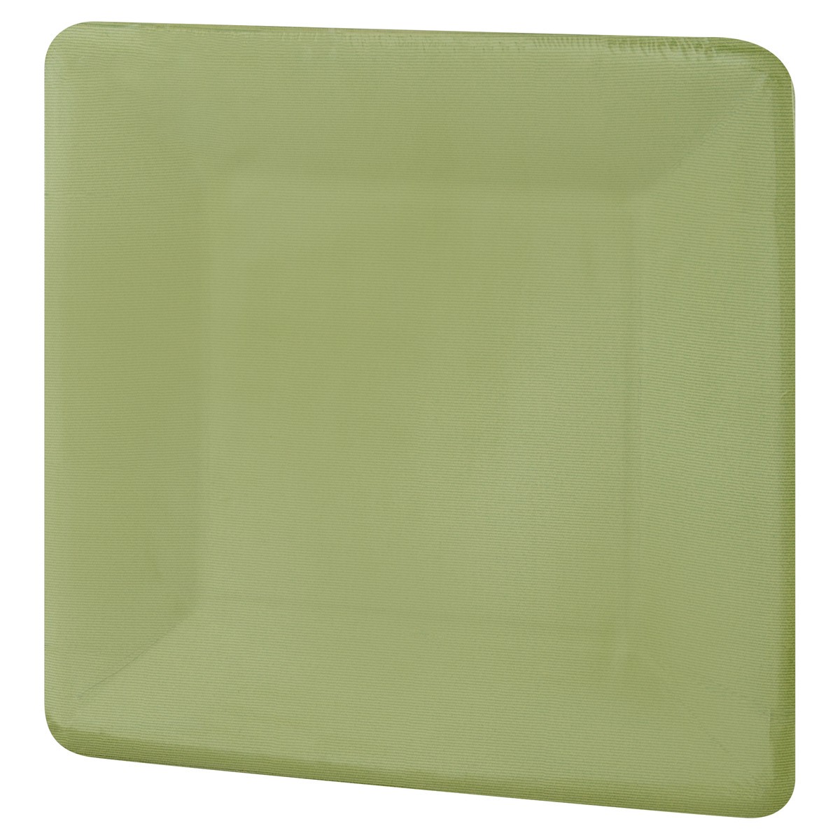 slide 9 of 9, Caspari 7 Inch Moss Green Dessert Plates 8 ea, 8 ct