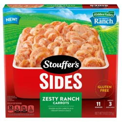 Stouffer's Hidden Valley, Zesty Ranch Carrots, Side Dish, Frozen Carrots, Frozen Veggies