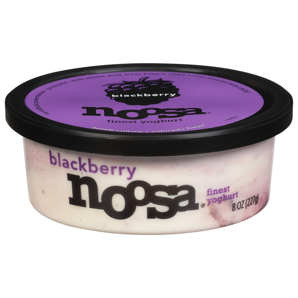 slide 1 of 9, Noosa Blackberry Finest Yoghurt 8 oz, 8 oz