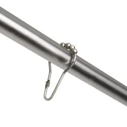 Zenna Home 12 Pack Hinged V Glide Bushed Nickel Hook 1 ea